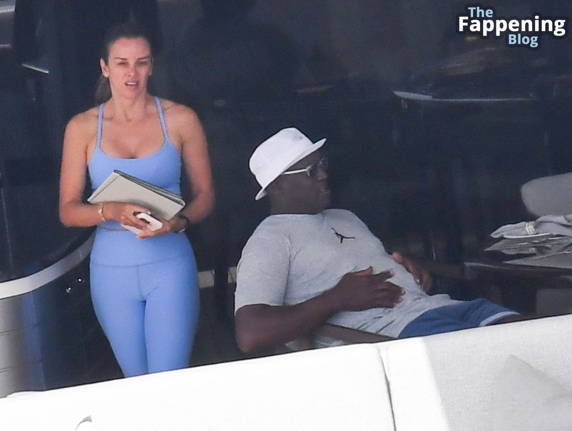 Yvette Prieto Relax On A Luxury Yacht While Enjoying Her Holiday In