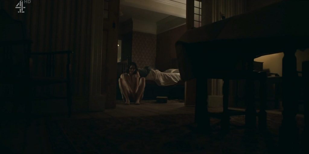 Emma Appleton topless scene from "Traitors" (2019) Season 1 Episo...