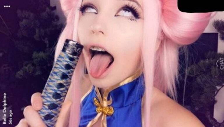 Take a look at the latest leaked pictures of Belle Delphine. 
