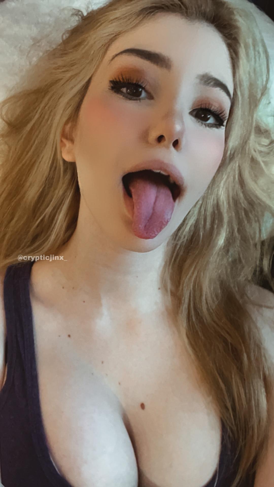 Ahegao / Drool Girls / Long Tongue / lovelucy Nude OnlyFans Leaks 4