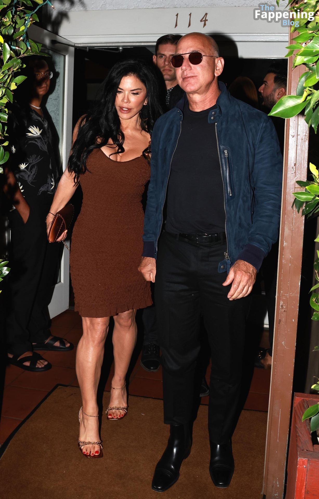 Lauren Sanchez Jeff Bezos Head Out For A Double Dinner Date In Santa Monica Photos